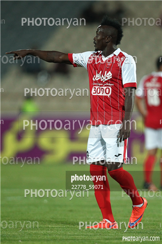 پرسپولیس 2-فولاد خوزستان 0 -96/05/05-گادوین منشاGodwin Mensha,