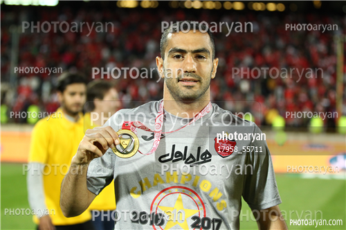 جشن قهرمانی تیم فوتبال پرسپولیس 96/01/30-محسن ربیع خواه,