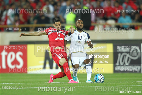 پرسپولیس 4-الوحده امارات 2-96/02/18-کمال کامیابی نیا,اسماعیل  مطر,