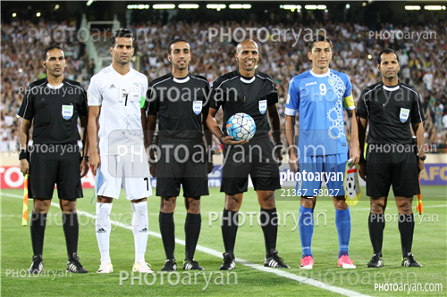 تیم ملی ایران 2-تیم ملی ازبکستان 96/03/22-کاپیتان ها,مسعود شجاعی,