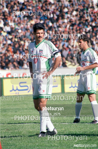 بازیکنان دهه های مختلف فوتبال ایران 10-علی دایی  Ali Daei,