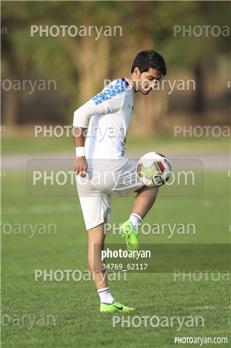 تمرین استقلال تهران (96/07/15)-سید محسن کریمی,