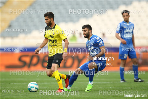 استقلال 2-سپاهان اصفهان 1-96/02/14-کاوه رضایی,ميلاد سرلک چيوا,