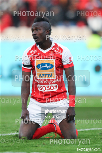 پرسپولیس 1 -گسترش فولاد تبریز 1 (96/10/28)-گادوین منشاGodwin Mensha,