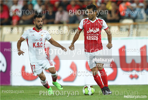 پرسپولیس 2-فولاد خوزستان 0 -96/05/05-وحید امیری,عبداله ناصری,