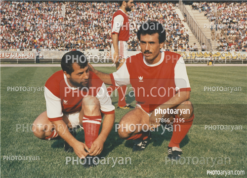 بازیکنان دهه های مختلف فوتبال ایران 3-ضیاء عربشاهی,علی پروین  Ali Parvin,