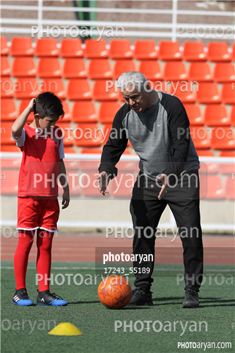 جلسه تمرینی اکادمی در تاریخ 96/01/18-فرشاد پیوس  Farshad Pious,