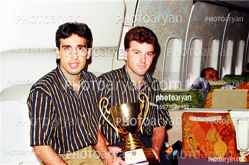 بازیکنان دهه های مختلف فوتبال ایران 2-شاهین بیانی,ناصر عباسی,