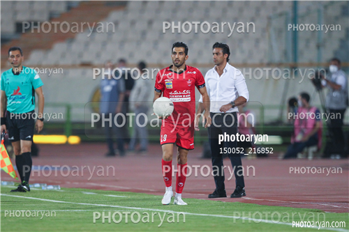 پرسپولیس  0 (3)-استقلال 0 (4)(1400/04/24)-وحید امیری,فرهاد مجیدی,