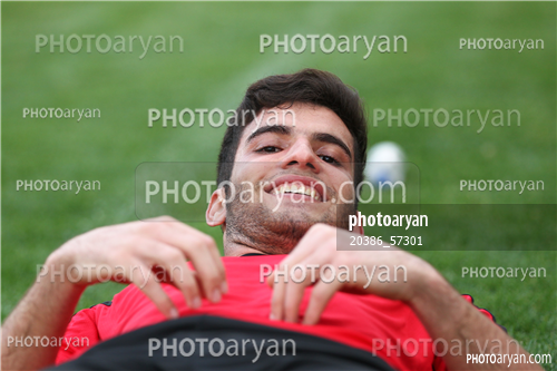 تمرین پرسپولیس در ورزشگاه خیریه عمل 96/02/23-ابوالفضل درویشوند,