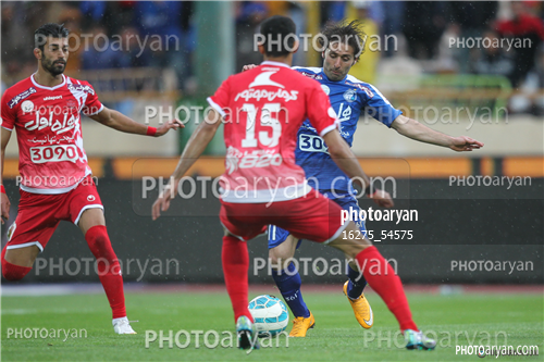 پرسپولیس 4-استقلال 2 -1395/01/27-محمد انصاری,رامین رضائیان,جابر انصاری,