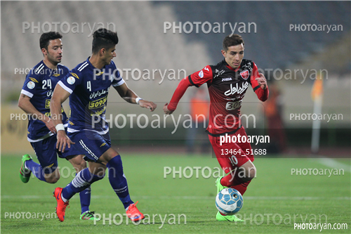 پرسپولیس 1-استقلال خوزستان 0-فرشاد احمدزاده,دانیال ماهینی,علی اصغر عاشوری,