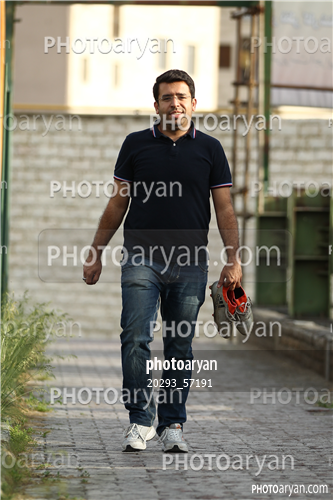 تمرین پرسپولیس در ورزشگاه خیریه عمل 96/02/23-وحید رضایی,