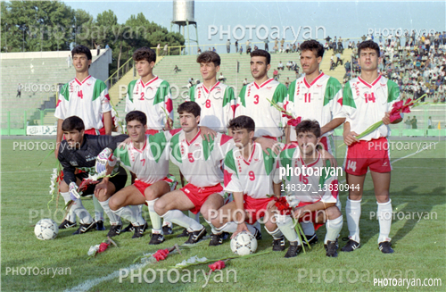 بازیکنان دهه های مختلف فوتبال ایران24 -