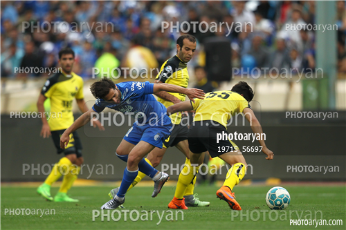 استقلال 2-سپاهان اصفهان 1-96/02/14-رسول نوید کیا,جابر انصاری,عارف غلامی,