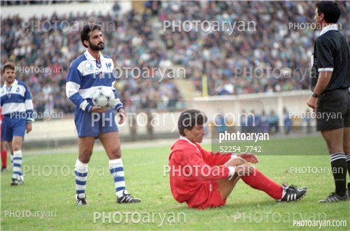 بازیکنان دهه های مختلف فوتبال ایران 12-محمد نوری,جواد زرینچه,هاشم حیدری,