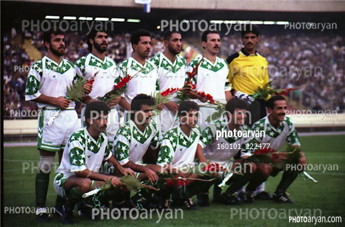 بازیکنان دهه های مختلف فوتبال ایران30-