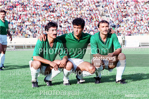 بازیکنان دهه های مختلف فوتبال ایران 1-حمید درخشان,ناصر محمدخانی,مرتضی کرمانی مقدم,