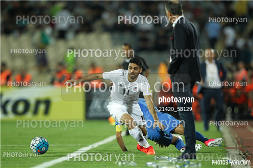 تیم ملی ایران 2-تیم ملی ازبکستان 96/03/22-علی کریمی Ali Karimi,