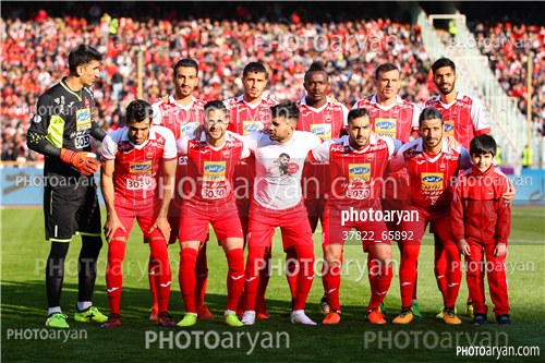پرسپولیس 4 -ذوب آهن اصفهان 0 (96/09/10)-محمد انصاری,شجاع خلیل زاده,علیرضا بیرانوند,محسن ربیع خواه,حسین ماهینی,وحید امیری,محسن مسلمان,علی علیپور,سید جلال حسینی,کمال کامیابی نیا,گادوین منشاGodwin Mensha,