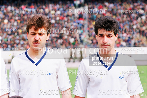 بازیکنان دهه های مختلف فوتبال ایران 2-صادق ورمزیار,جواد زرینچه,