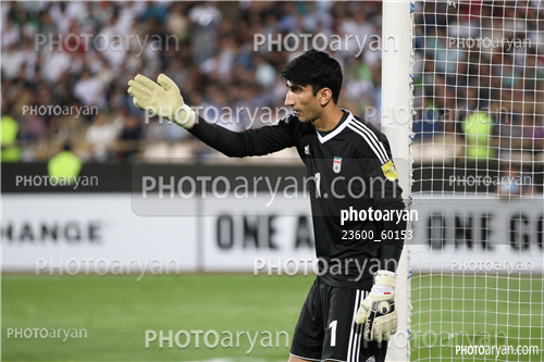 تیم ملی ایران 2-تیم ملی سوریه  2- 96/06/14-علیرضا بیرانوند,