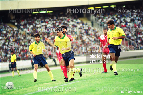 بازیکنان دهه های مختلف فوتبال ایران 2-امیر موسوی نیا,فریبرز مرادی,کریم باقری,