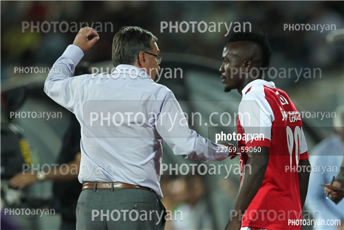 پرسپولیس 2-فولاد خوزستان 0 -96/05/05-برانکو ایوانکویچ  Branko Ivanković ,گادوین منشاGodwin Mensha,