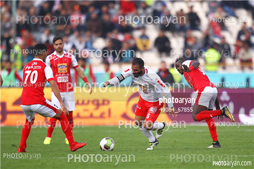 پرسپولیس 2-تراکتورسازی تبریز 0 (96/10/08)-علی علیپور,کمال کامیابی نیا,گادوین منشاGodwin Mensha,مهدی کیانی,