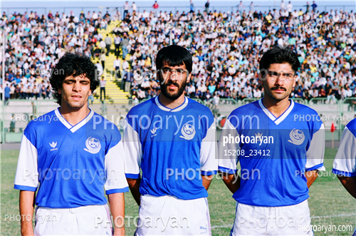 بازیکنان دهه های مختلف فوتبال ایران 2-خسرو پارسا,محمدرضا شکورزاده,مصطفی اردستانی,