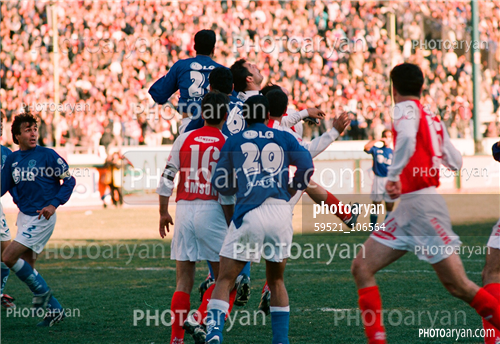 پرسپولیس 0 - استقلال 1  (79/12/05)-رضا شاهرودی,جواد زرینچه,محمود فکری,