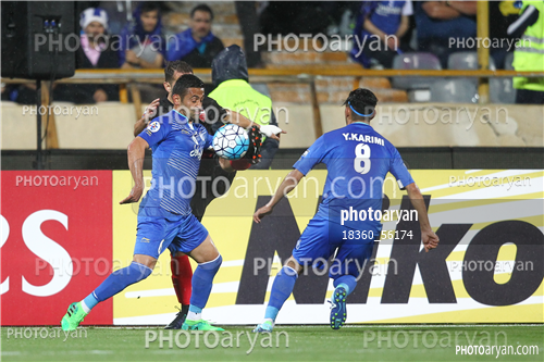 استقلال 1-الاهلی امارات 1 -96/02/05-امید ابراهیمی,یعقوب کریمی,