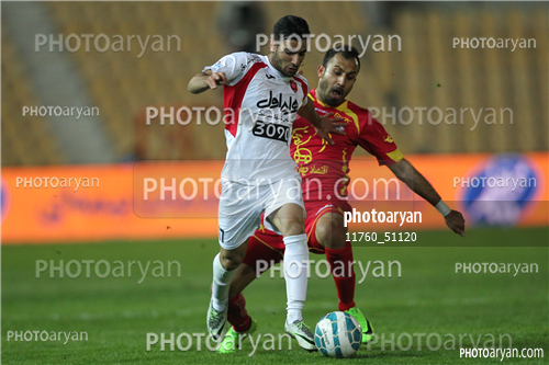 نفت تهران 0-پرسپولیس 2( 95/12/15)-صادق محرمی,محمد قاضی,