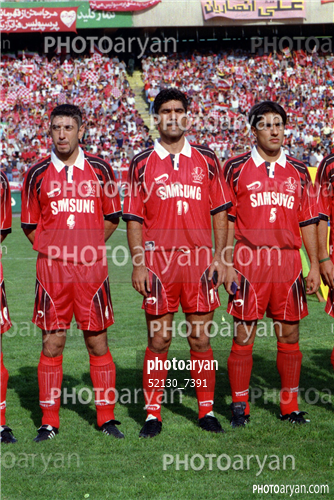 بازیکنان دهه های مختلف فوتبال ایران 12-افشین پیروانی,علی انصاریان,پایان رافت,