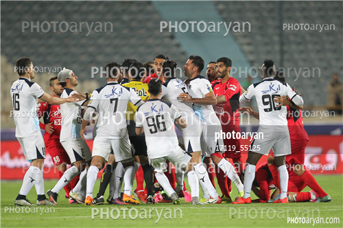 پرسپولیس 2-پیکان 0-96/01/16-محمد انصاری,امیرحسین صادقی,ارمان قاسمی,گادوین منشاGodwin Mensha,امیرحسین کریمی,
