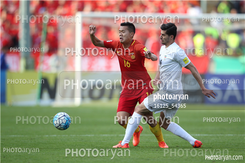 ایران 1-چین 0  - 1396/01/08-سعید عزت الهی,huang bowen,