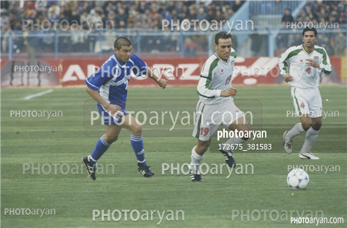 بازیکنان دهه های مختلف فوتبال ایران 40-علیرضا نیکبخت واحدی,علی کریمی Ali Karimi,