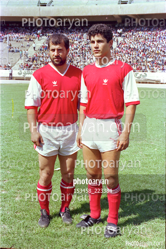 بازیکنان دهه های مختلف فوتبال ایران27-فرشاد پیوس  Farshad Pious,علی پروین  Ali Parvin,