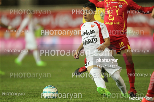 نفت تهران 0-پرسپولیس 2( 95/12/15)-حمید طاهرخانی,