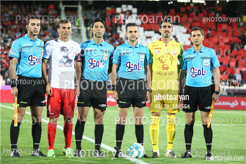 پرسپولیس 3-نفت تهران 0 (95/07/24)-علیرضا عزت کرامت,سید جلال حسینی,محمد رضا منصوری,پیام حیدری,داوران و کاپیتانها,