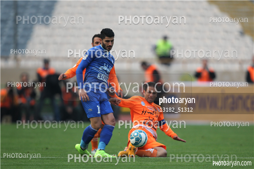 استقلال 2-سایپا 1- 95/12/18-میلاد زکی پور,ابراهیم صادقی,