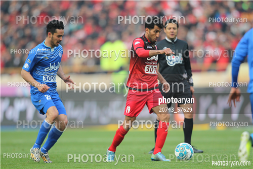 استقلال 3-پرسپولیس 2 -95/11/24-وحید امیری,امید نورافکن,