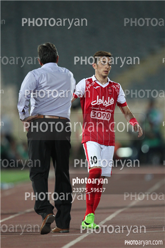 پرسپولیس 1-سیاه جامگان 1 -96/05/25-فرشاد احمدزاده,برانکو ایوانکویچ  Branko Ivanković ,