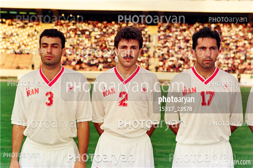 بازیکنان دهه های مختلف فوتبال ایران 2-رضا رضایی منش,جواد زرینچه,علی اصغر مدیر روستا,