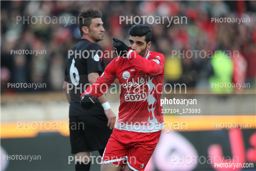 پرسپولیس 1-فولاد خوزستان 0(94/11/23) -مهدی طارمی,شادی بعد ازگل,