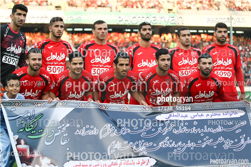 پرسپولیس 2-پیکان 0-96/01/16-محمد انصاری,صادق محرمی,مهدی طارمی,سروش رفیعی,علیرضا بیرانوند,محسن ربیع خواه,وحید امیری,محسن مسلمان,علی علیپور,سید جلال حسینی,کمال کامیابی نیا,