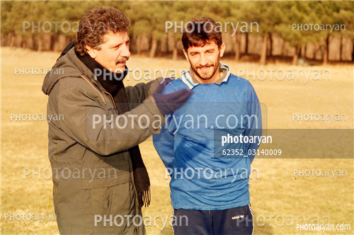 بازیکنان دهه های مختلف فوتبال ایران 19-امیر قلعه نویی,منصور پورحیدری,