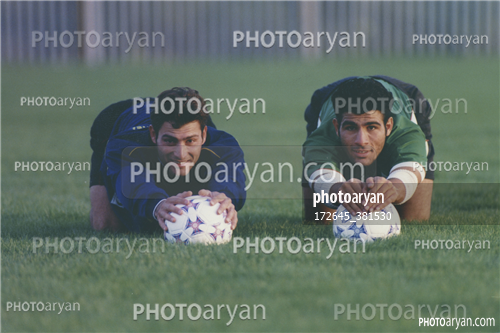 بازیکنان دهه های مختلف فوتبال ایران 40-هادی طباطبایی,ابراهیم میرزاپور,