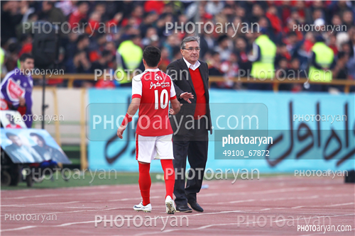 پرسپولیس 2-تراکتورسازی تبریز 0 (96/10/08)-فرشاد احمدزاده,برانکو ایوانکویچ  Branko Ivanković ,