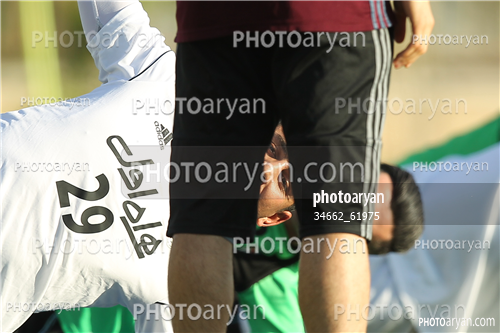 تمرین تیم ملی ایران (1396/07/10)-حامد لک,